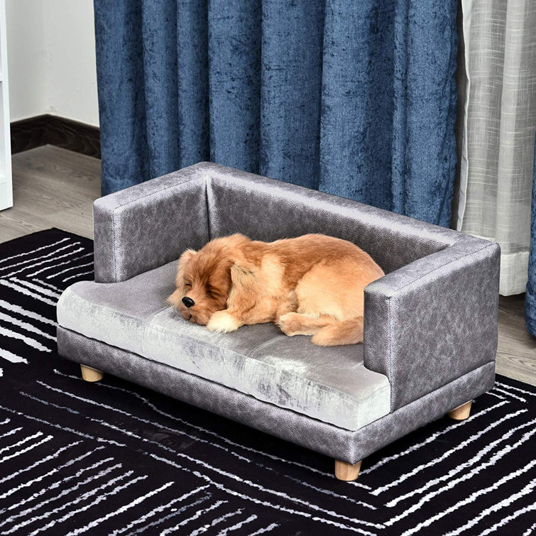 Pawhut Toledo Dog Sofa in Grey & Reviews Wayfair.co.uk